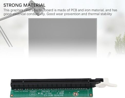 PCI E Graphic Card Adapter Tiny 5 PCIE16 Riser for ThinkCentre M920q M920x M910x M720q P330 Computer Components 01AJ940, Versatile PCB and Iron Material PCI E Graphic Card in Kuwait