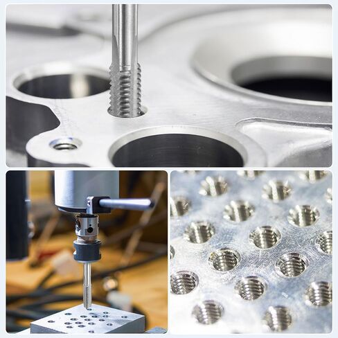 uxcell مستقيمة الفلوت المسمار صنابير NPT 1/16-27 2B الخيط HSS6542 MACHEN in Saudi Arabia