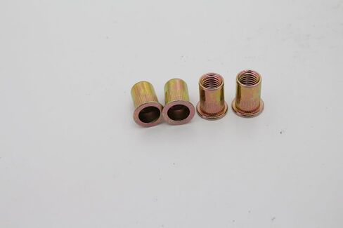 عام 1/2-13 زنك الصلب المطلي بالزنك - صامتة صامتة - صامدة البرشاك - Rivnut Nutsert - الولايات المتحدة الأمريكية - 100 PC in Saudi Arabia