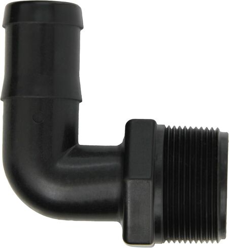 Banjo HB150/125-90 Polypropylene Hose Fitting, 90 Degree Elbow, 1-1/2" NPT Male x 1-1/4" Barbed in Saudi Arabia