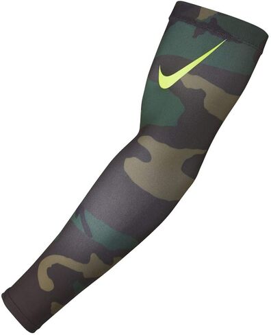 Nike Pro Adult Dri-FIT 3.0 Arm Sleeves(Camo Green/Black Forest, S/M) in Saudi Arabia