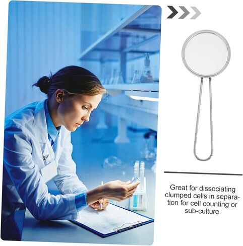 Cabilock Mesh Cell Strainer Screen Steel Wire Mesh Cold Brew Filter Laboratory Tool in Saudi Arabia