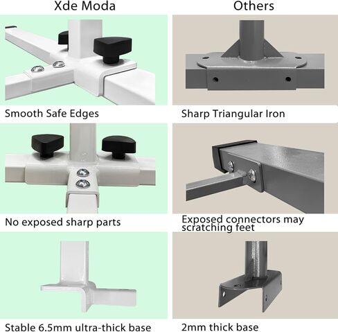 XDEMODA The Latest Model Gymnastics Bar for Kids Ages 3-15 for Home, Anti-Slip, Easy to Assemble, 35" to 55" Adjustable Height Gymnastic Horizontal Bars Equipment in Saudi Arabia