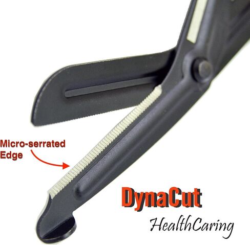 Trauma Shears Medical Scissors 7.5 Inch with Black Non-Stick Fluoride-Coated Blades, Nurse, EMT, First Aid Bandage, Kinesiology, Elastic Therapeutic, Athletic Tape Scissors, Military Tactical Shears in Saudi Arabia