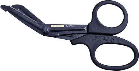 Trauma Shears Medical Scissors 7.5 Inch with Black Non-Stick Fluoride-Coated Blades, Nurse, EMT, First Aid Bandage, Kinesiology, Elastic Therapeutic, Athletic Tape Scissors, Military Tactical Shears in Saudi Arabia
