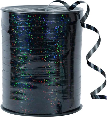 600 Yards Shiny Metallic Curling Ribbon-6 Curling Ribbons Assorted Colors Set Balloon String Shiny Metallic Roll for Christmas Ribbon for Birthday Decoration Gift Wrapping DIY Bow Making in Kuwait