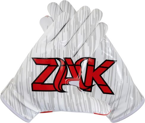 Youth Football Gloves for Youth and Adults- Super Sticky Silicone Grip Flag Football Receiver Gloves for Men and Women | Lightweight, Breathable & Durable in Saudi Arabia