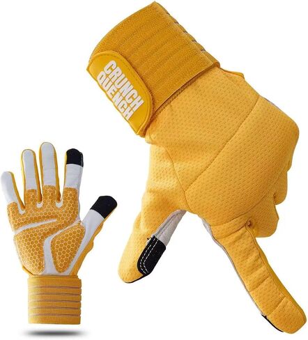 قفازات رفع الأثقال مع دعم المعصم - Gymgloves - قبضة نخيل جلدية مضادة للانزلاق - حماية كاملة من النخيل - التنفس - تجريب - معدات لياقة متعددة الاستخدامات للرجال والنساء in Saudi Arabia