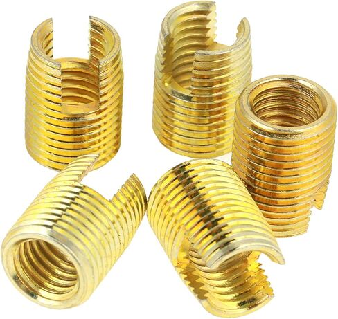 50pcs إدراج خيط ذاتي ذاتي النحاس ، ومقاومة الاهتزاز المهنية المزيج المربو in Saudi Arabia