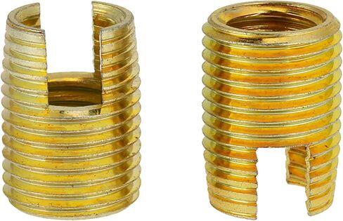 50pcs إدراج خيط ذاتي ذاتي النحاس ، ومقاومة الاهتزاز المهنية المزيج المربو in Saudi Arabia