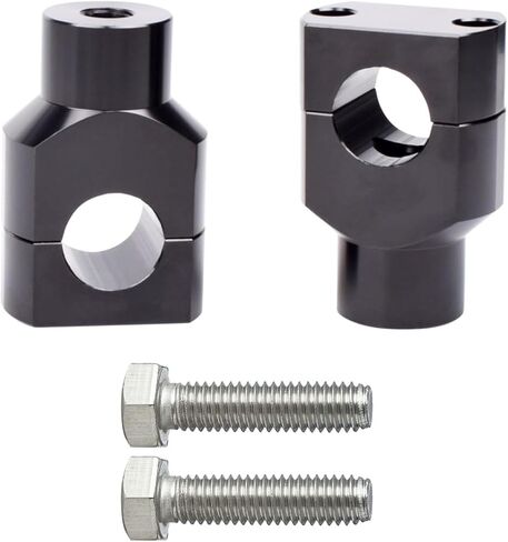 1 Inch Motorcycles Handlebar Risers Aluminum Chrome Universal Motorcycles Risers for Harley for Yamaha for Suzuki for Honda for Kawasaki 2PC(1Pair) in Saudi Arabia