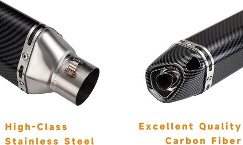 Motorcycle Muffler Mid Pipe, Muffler Adapter Connect Pipe Compatible with Kawasaki Ninja 400 Z400 2018 2019 2020 2021 2022 2023 Ninja 500 2024 in Saudi Arabia