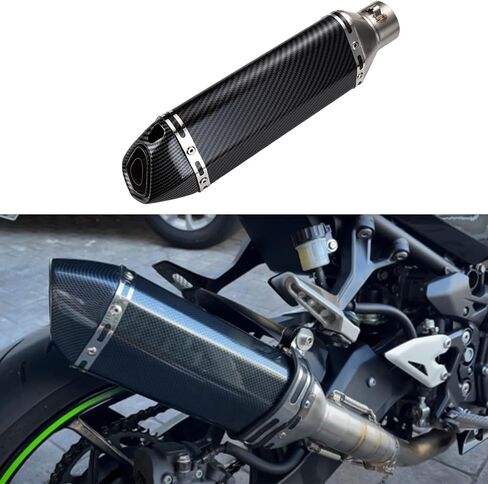 Motorcycle Muffler Mid Pipe, Muffler Adapter Connect Pipe Compatible with Kawasaki Ninja 400 Z400 2018 2019 2020 2021 2022 2023 Ninja 500 2024 in Saudi Arabia