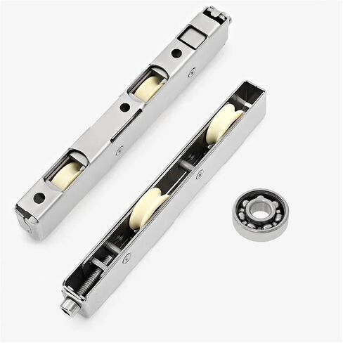 1pc Stainless Steel Door Window Pulley Sliding Door Caster Balcony Door Roller Window Pulley Furniture Hardware Cabinet Wheel(A) in Kuwait