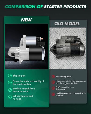 Scitoo Starter Motor SMT0307 17986N 2013-2016 لـ CHEVROLET EXHINOX V6 in Kuwait