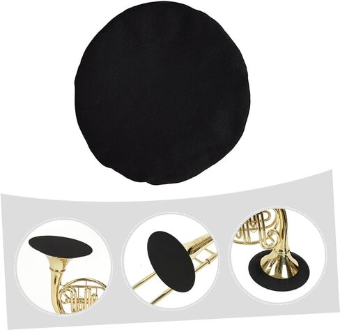 BESPORTBLE 1Pc Trombone Horn Cover Elastic Bell Cover Accessory for Control for Home Practice and Performances Fits Instruments in Saudi Arabia