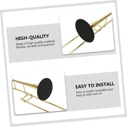 BESPORTBLE 1Pc Trombone Horn Cover Elastic Bell Cover Accessory for Control for Home Practice and Performances Fits Instruments in Saudi Arabia