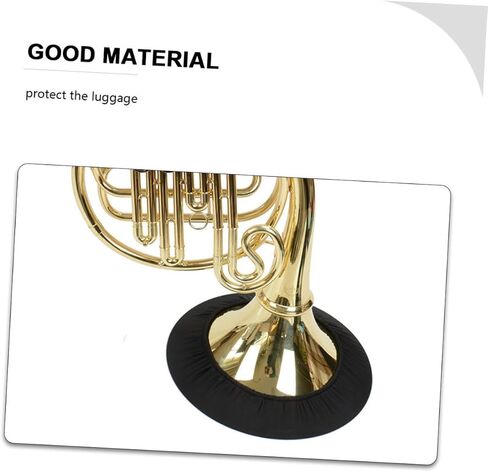 BESPORTBLE 1Pc Trombone Horn Cover Elastic Bell Cover Accessory for Control for Home Practice and Performances Fits Instruments in Saudi Arabia