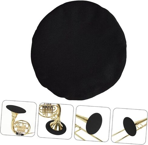 BESPORTBLE 1Pc Trombone Horn Cover Elastic Bell Cover Accessory for Control for Home Practice and Performances Fits Instruments in Saudi Arabia