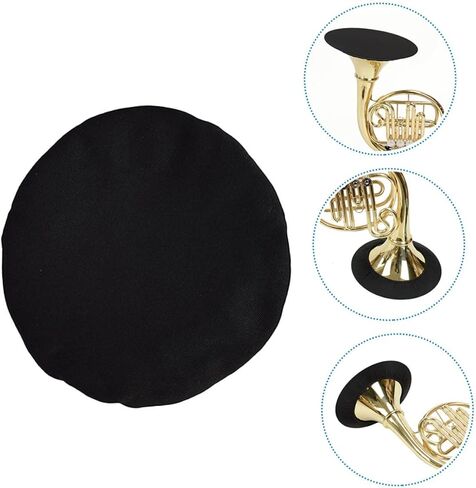 BESPORTBLE 1Pc Trombone Horn Cover Elastic Bell Cover Accessory for Control for Home Practice and Performances Fits Instruments in Saudi Arabia