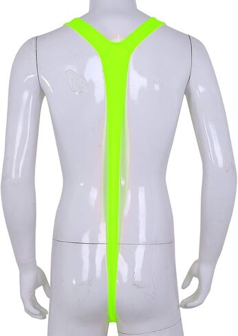 Fasgion Men ملابس داخلية سراويل داخلية واحدة ملتصقة بمسطّح Mankini Thong Swimsuit in Saudi Arabia