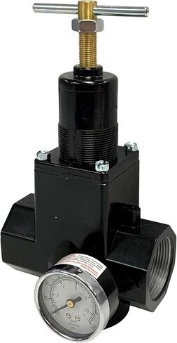 1-1/4 "NPT ، منظم ضغط الهواء ذو ​​التدفق العالي للأسهم لضواغط الهواء المضغوطة ، (10-250 رطل/بوصة مربعة) in Saudi Arabia