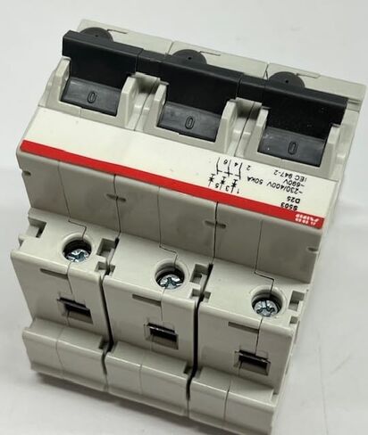 ABB S503-D25 Heavy Duty Circuit Breaker 2CCF011748R0001 3-Pole 25A in Saudi Arabia