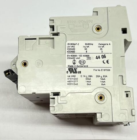 ABB S503-D25 Heavy Duty Circuit Breaker 2CCF011748R0001 3-Pole 25A in Saudi Arabia