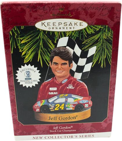 QXI6165 أبطال سيارة الأسهم #1 Jeff Gordon 1997 Hallmark Ornament Ornament in Saudi Arabia