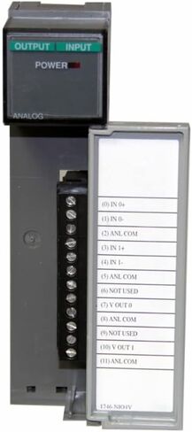 1746-NIO4V SLC 500 Analog Output Input Module 1746NIO4V PLC Module Sealed in Box 1 Year Warranty Fast in Saudi Arabia