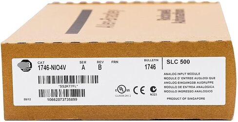 1746-NIO4V SLC 500 Analog Output Input Module 1746NIO4V PLC Module Sealed in Box 1 Year Warranty Fast in Saudi Arabia