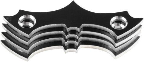 4pcs Skateboard Deck Protective Gasket Longboard Mounting Anti-Sinking Part - Black, 65mm in Saudi Arabia