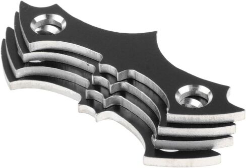 4pcs Skateboard Deck Protective Gasket Longboard Mounting Anti-Sinking Part - Black, 65mm in Saudi Arabia