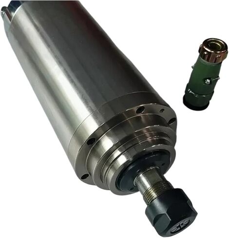 4.5kw 220v ER20 24000 دورة في الدقيقة 100 مم محرك مغزل المبرد بالمياه + 5.5kW VFD + 75W مجموعة مضخة المياه in Saudi Arabia