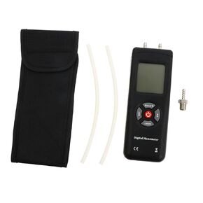 Homoyoyo Dual Input Manometer Differential Pressure Gauge Pressure Manometer Reading Large Backlit Screen Auto Shutdown in Kuwait