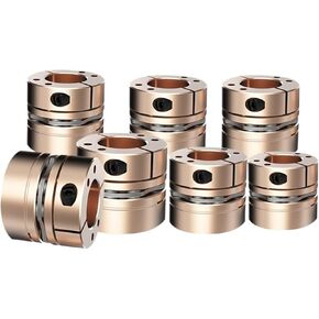 LDG1-B-D34L33 (6-16) اقتران الحجاب الحاجز المرن D34L33 6MM إلى 16 مم 8 ملم أكبر خطوة عزم الدوران خطوة Servo Motor Coupler 1PCs (15x15) in Kuwait