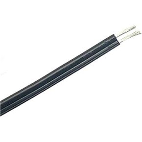 CAARLA UL (PVC) Wire and Cable 10 Meters/lot Double Parallel Cable SPT-1 20AWG Parallel Line Power Wire 0.5 Square 2pin Black Electrical Wire in Saudi Arabia