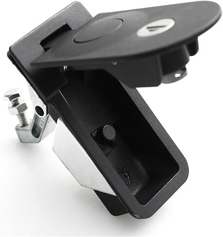 Compression Latch Lock Flush Mount Zinc Alloy RV Door Lock Hand Operated Compression Latches Hardware 1Pcs(Chrome) in Kuwait