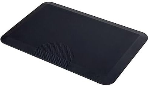 حصيرة Safco Anti-Fatigue ، 20 "× 30" ، يقلل من التعب ، ويزيد من الراحة ، والبولي يوريثان ذاتي متينة للمنزل والمكاتب ، والأسود in Saudi Arabia