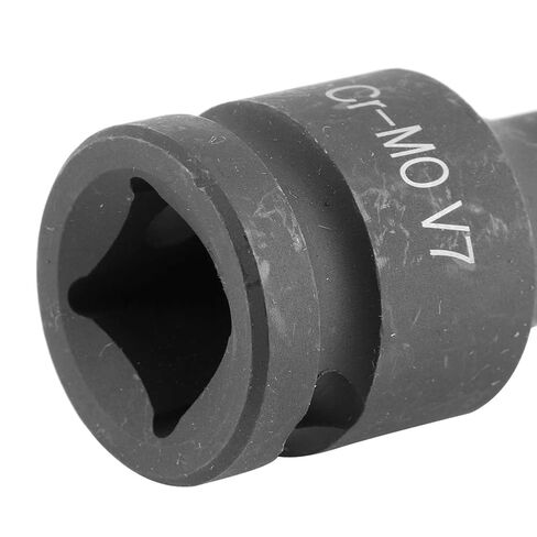 مجموعة مستخرج الترباس التالفة 7pcs 1/2in 12.5mm رأس مربع مزيل مزيل الأداة in Kuwait