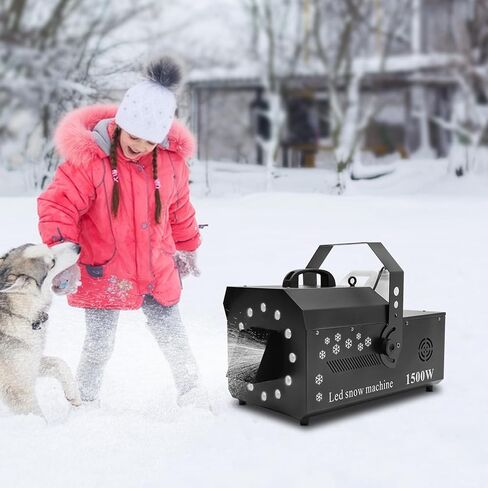 1500W RGB LED SNOW MACHINE DJ SNOFFLAY MACHEN in Saudi Arabia