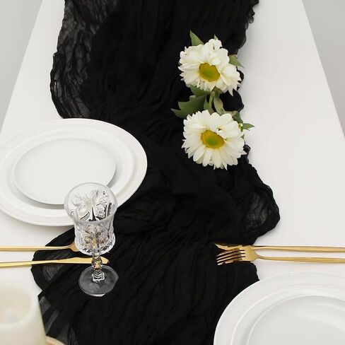 10pcs Sage Green CheeseCloth Table Runner 10ft Boho Gaauze Fabric Cheese Cloth Table Breath مع 10 مناديل من المناديل العداءة لزفاف حفل زفاف رومانسي حفل زفاف حفل زفاف. in Saudi Arabia