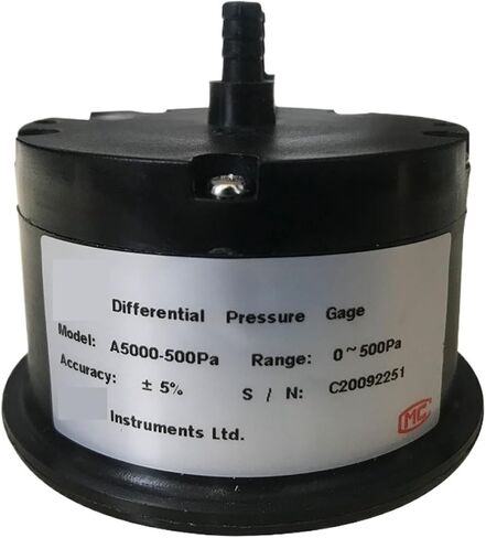 AN5000-500pa 0-500pa Pointer Differential Pressure Gauge Mini Differential Pressure Gauge in Saudi Arabia