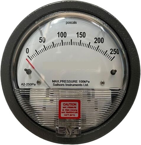 A2-25kpa 0-25kpa Pointer Type Micro Differential Pressure Gauge Mechanical Differential Pressure Gauge in Saudi Arabia