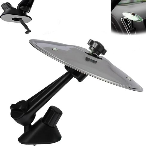 Cy Cymbal ، Mini Mini Crash Cymbal for Car Vent ، وجعل قيادتك أكثر متعة ، ومناسبة لجميع أنواع المركبات (الفضة) in Kuwait