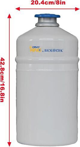 31.5L Liquid Nitrogen Tank, Cryogenic Container with 6 Square Racks(4 Layers), Aluminum Alloy Portable Dewar with Lockable Lid, Cryogenic Tank with 5 * 5 Cryogenic Boxes in Saudi Arabia