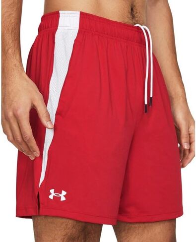 Under under Armor Mens Tech Vent 6 ins Shorts-MD Black Black-Breathable in Kuwait