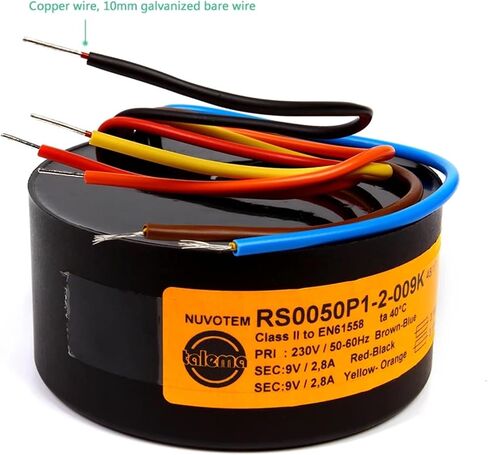 50W Dual 6V 9V 12V 15V 18V 25V Toroidal Transformer Cow 50va (50W Dual 12V) in Saudi Arabia