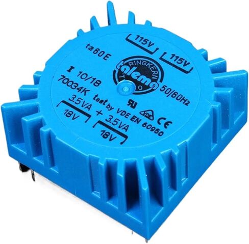 Talema 7W Dual 7V 9V 12V 15V محول حلقة محولات محول الحمى الحلقة COW 7VA (7W DUAL 9V) in Saudi Arabia