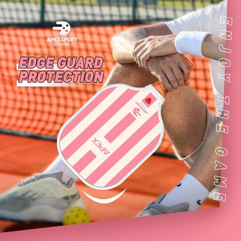 مجموعة Pickleball Paddles مجموعة من 2/4 ، USAPA المعتمدة من الألياف الزجاجية الخفيفة الوزن مجموعة المخلل مع 4 كرات المخلل ، حقيبة واحدة من المخلل ، هدايا المخلل للنساء رجال المبتدئين والمحترفين in Saudi Arabia
